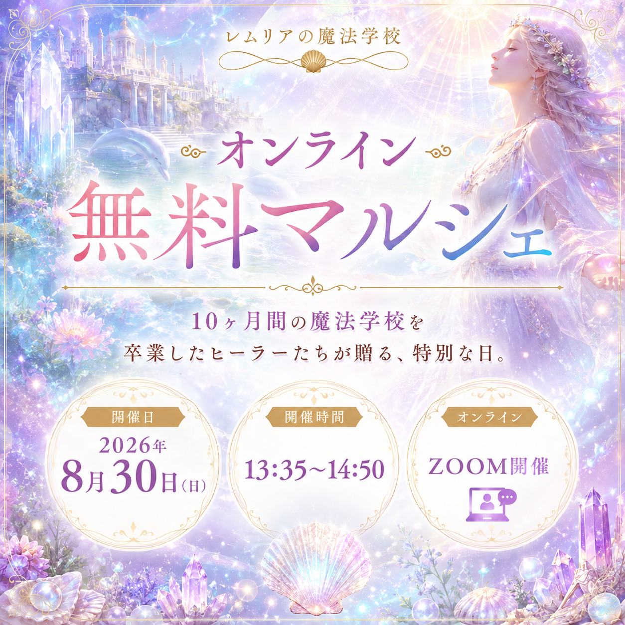 レムリアの魔法学校 オンライン無料マルシェ